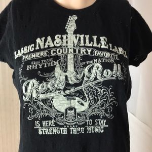 Classic Nashville Graphic T-Shirt Size S Pimatee
